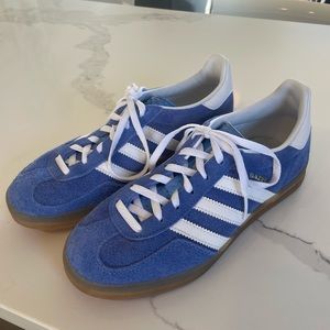 Blue Adidas Gazelle